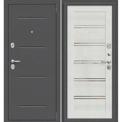 Входная дверь Porta R 104.П28 Антик Серебро/Bianco Veralinga за 1028.46 руб.