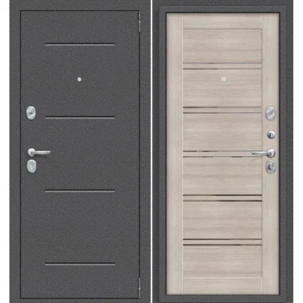 Входная дверь Porta R 104.П28 Антик Серебро/Cappuccino Veralinga за 1028.46 руб.