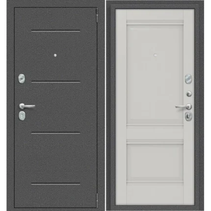 Входная дверь Porta R 104.K42 Антик Серебро/Nardo Grey за 988.64 руб.